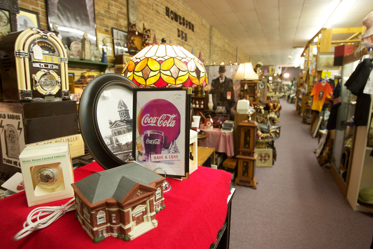 Shop for antiques and more downtown